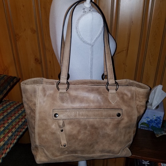 frye melissa zip tote